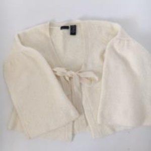 Moda International  crop  Babydoll  cardigan ,XS